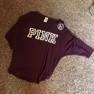 3/4 sleeve PINK tshirt